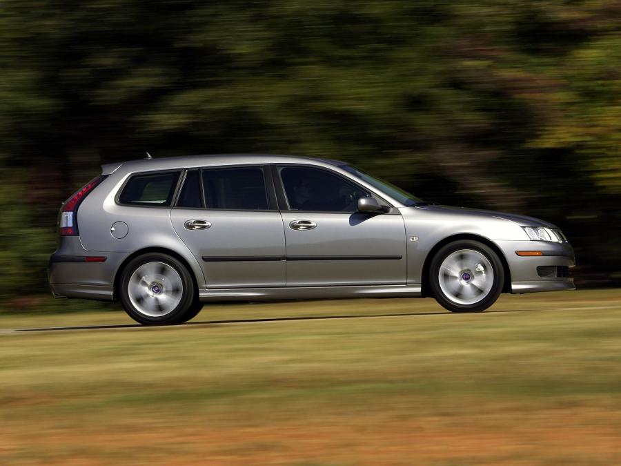  Saab 9-3 Aero SportCombi 2006 года  (US) (фото 8 из 11)